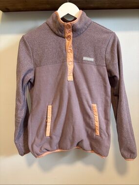 Columbia Half Snap Pullover Fleece Sweater.